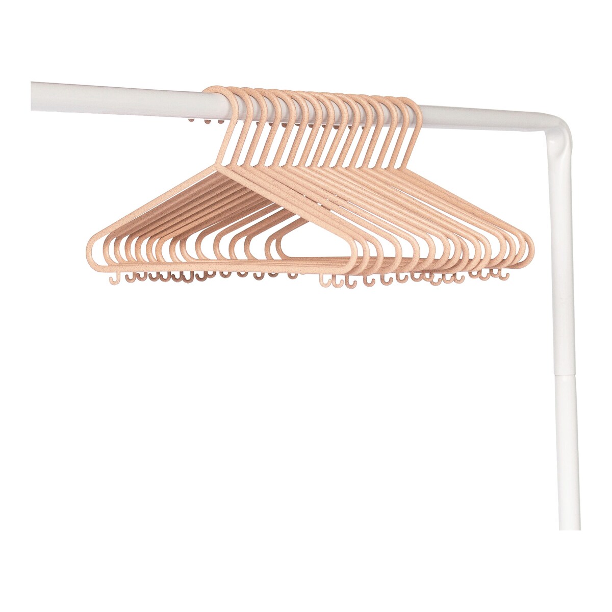 Detalj av Kleshengere for barn 15-pakning hvetestrå 29,5 cm materiale