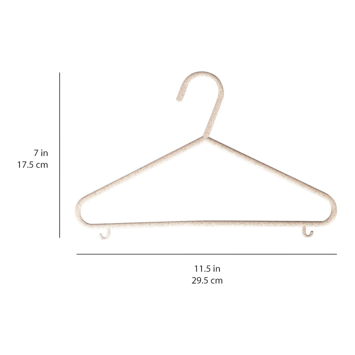Kleshengere for barn 15-pakning hvetestrå 29,5 cm - 3 Sprouts