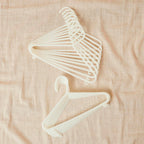 Kleshengere for barn 16 stk hvit plast 29,5 cm i barnerom