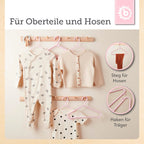 Kleshengere for barn 32 stk rosa plast montert i skap