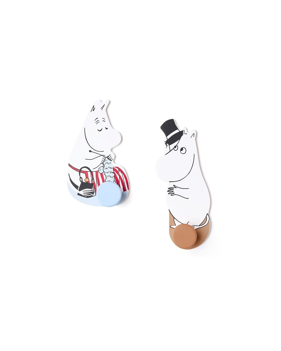 Klesknagg 2-pack Mummi FSC-tre forfra