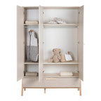 Bakside av Klesskap Happy 3 dører med soft-close 127x191 cm