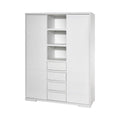 Klesskap Maxx White 2-dørs MDF hvit foran