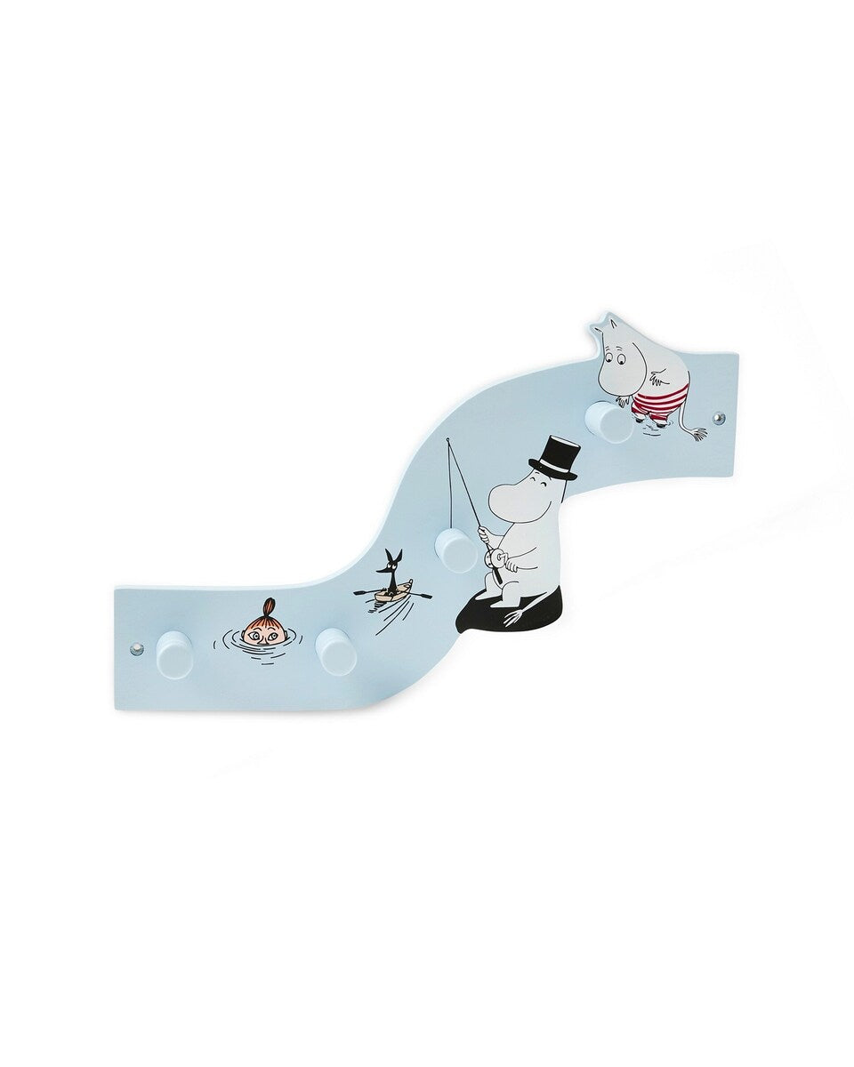 Knaggerekke Mummi FSC-tre 35 cm forfra med Mummikaraktrer