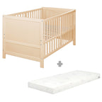 Kombiseng 70x140 cm med madrass Easy Sleep forfra