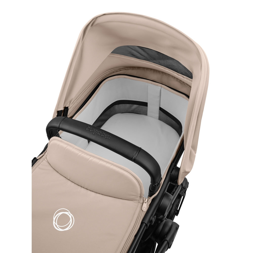 Sammenklappet Kombivogn 2-i-1 Desert Taupe/Black
