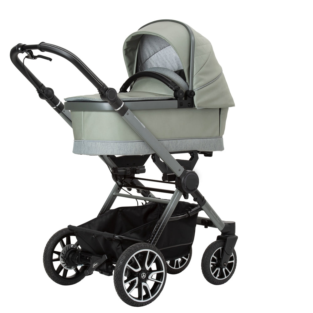 Montert Kombivogn 2-i-1 Performance GTR Mercedes Benz 2025 Sagegrey med solskjerm