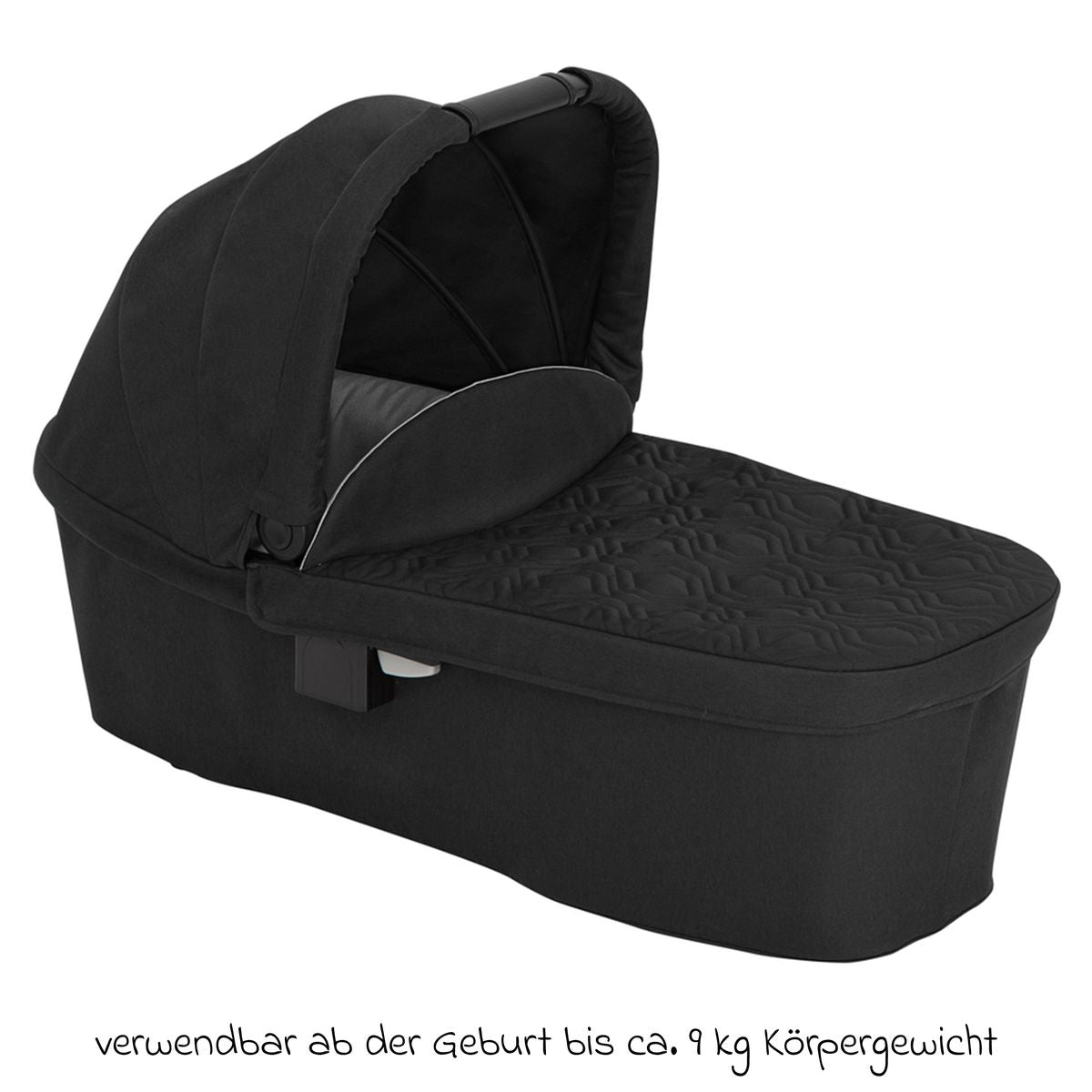 Kombivogn 3-i-1 Near2Me DLX med bærebag og babystol SnugLite bakside