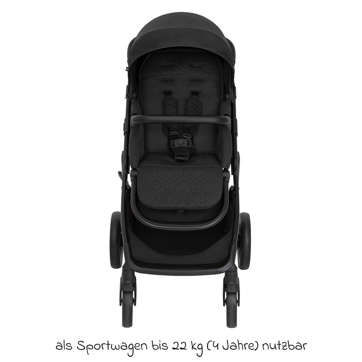 Kombivogn 3-i-1 Near2Me DLX med bærebag og babystol SnugLite med lukket sammenlegg