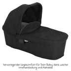 Håndtak på Kombivogn 3-i-1 Near2Me DLX med bærebag og babystol SnugLite