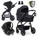 Kombivogn 3-i-1 Saturn R Trio med i-Size babystol forfra