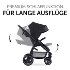 Oversikt av hele Komplett Kombivogn 3-i-1 Saturn R Trio med i-Size babystol