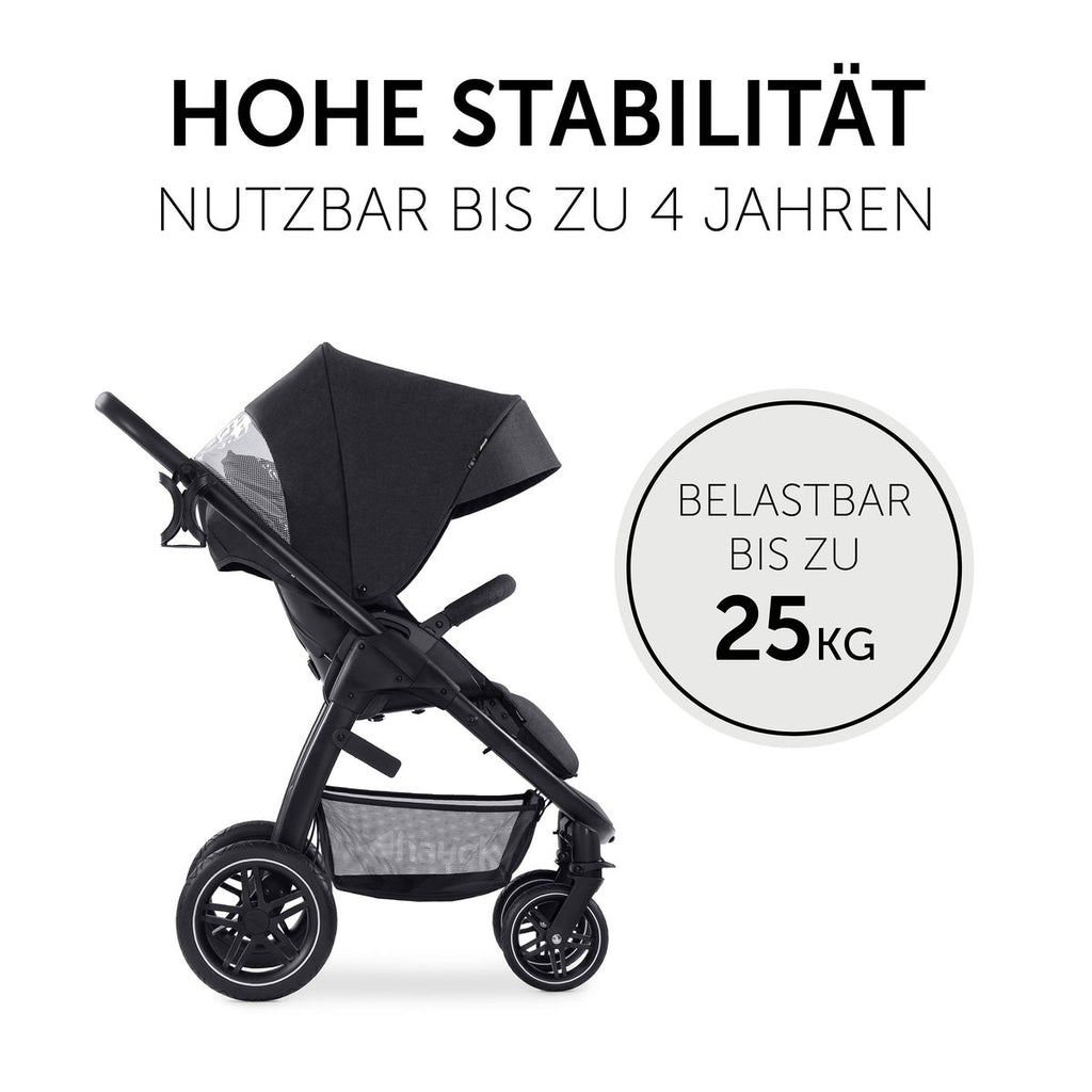 Nærbilde av sete og belter på Kombivogn 3-i-1 Saturn R Trio med i-Size babystol
