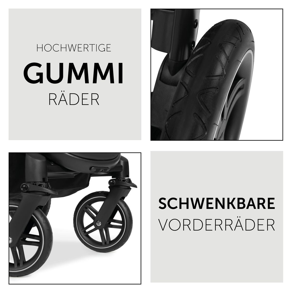 Håndtak og bremse på Kombivogn 3-i-1 Saturn R Trio med i-Size babystol
