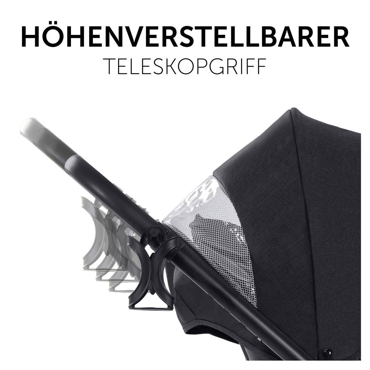 Sammenfoldet Kombivogn 3-i-1 Saturn R Trio med i-Size babystol