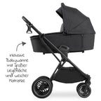 Kombivogn 4-i-1 Vision X Trio foldet sammen kompakt