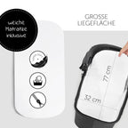 Setet til Kombivogn 4-i-1 Vision X Trio med i-Size babystol vendbar