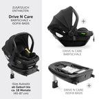 Detalj av hjul på Kombivogn 4-i-1 Vision X Trio med i-Size babystol