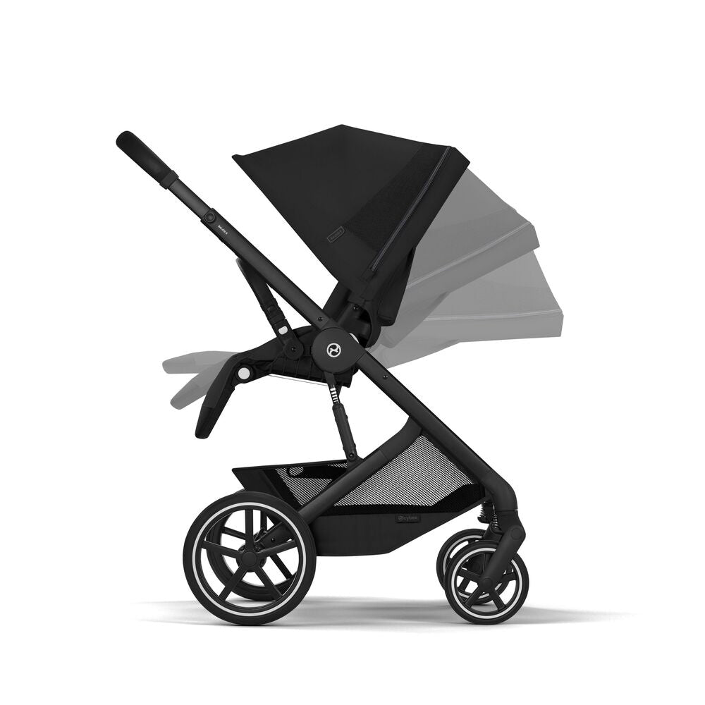 Kombivogn Balios S Lux med Fold Cot Moon Black montert