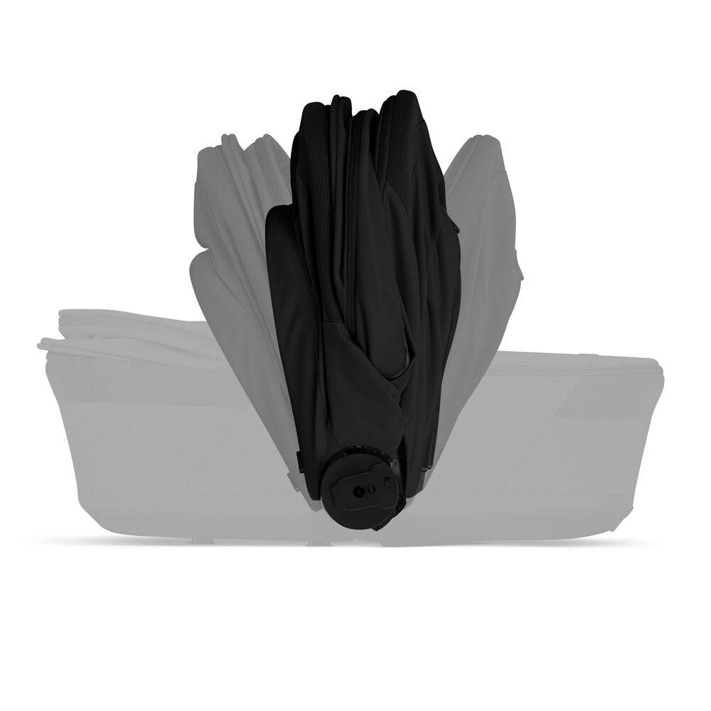 Sammenlagt babybåre fra Kombivogn Balios S Lux med Fold Cot Moon Black