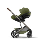 Kombivogn Balios S Lux med Fold Cot, Moss Green - Cybex