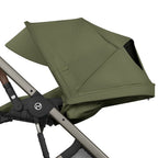 Kombivogn Balios S Lux med Fold Cot, Moss Green - Cybex