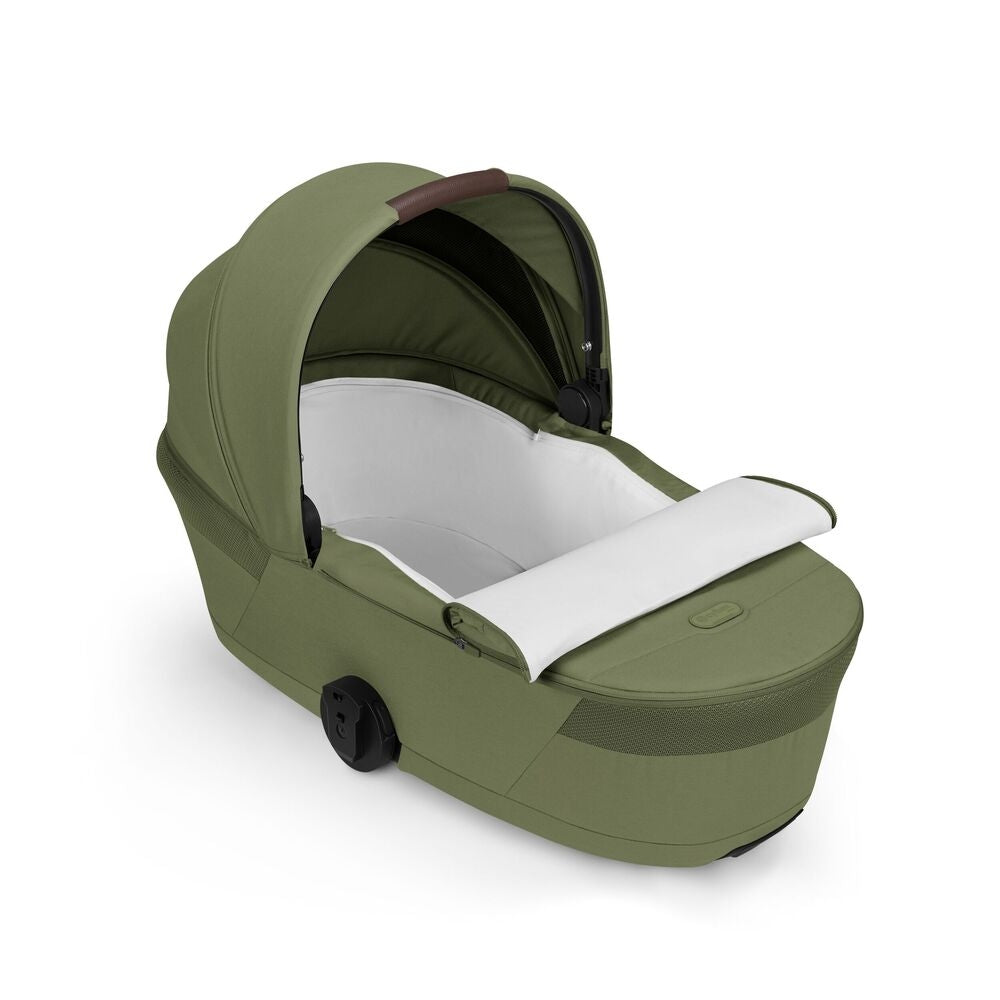 Kombivogn Balios S Lux med Fold Cot, Moss Green - Cybex