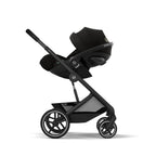 Størrelse og oppbevaring av Kombivogn Balios S Lux med Fold Cot Moon Black