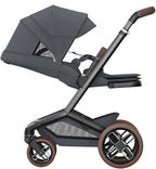 Kombivogn Fame Twillic Graphite inkl. babybag med utvidet solskjerm