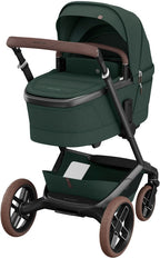 Kombivogn Fame Twillic Green inkl. babybag bakside