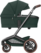 Detalj av setet på Kombivogn Fame Twillic Green inkl. babybag