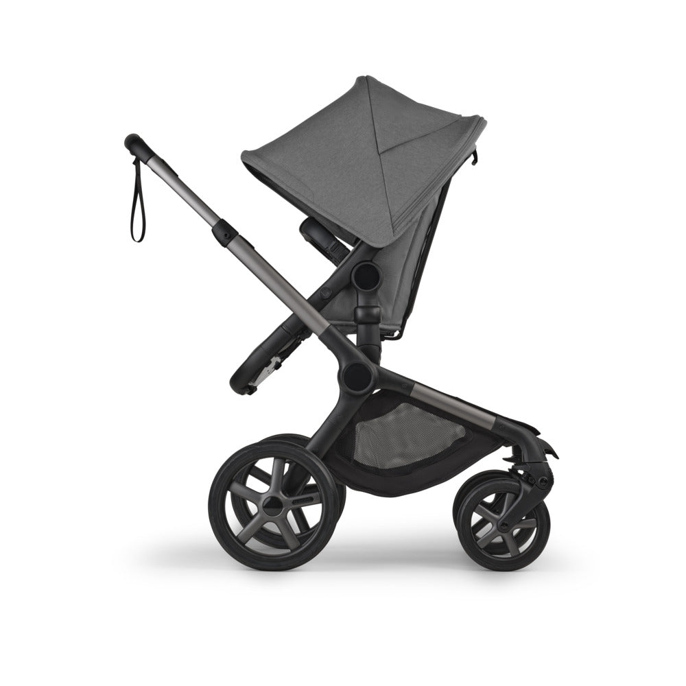 Oppbevaringskurv under Kombivogn med liggedel og sete Fox 5 Renew Moon Grey