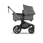 Detalj av hjul på Kombivogn med liggedel og sete Fox 5 Renew Moon Grey