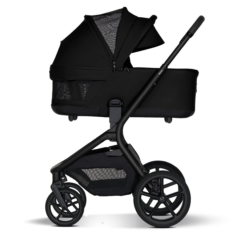Håndtak med høydejustering på Kombivogn MAVI 2-i-1 startsett Pure Black - My Junior