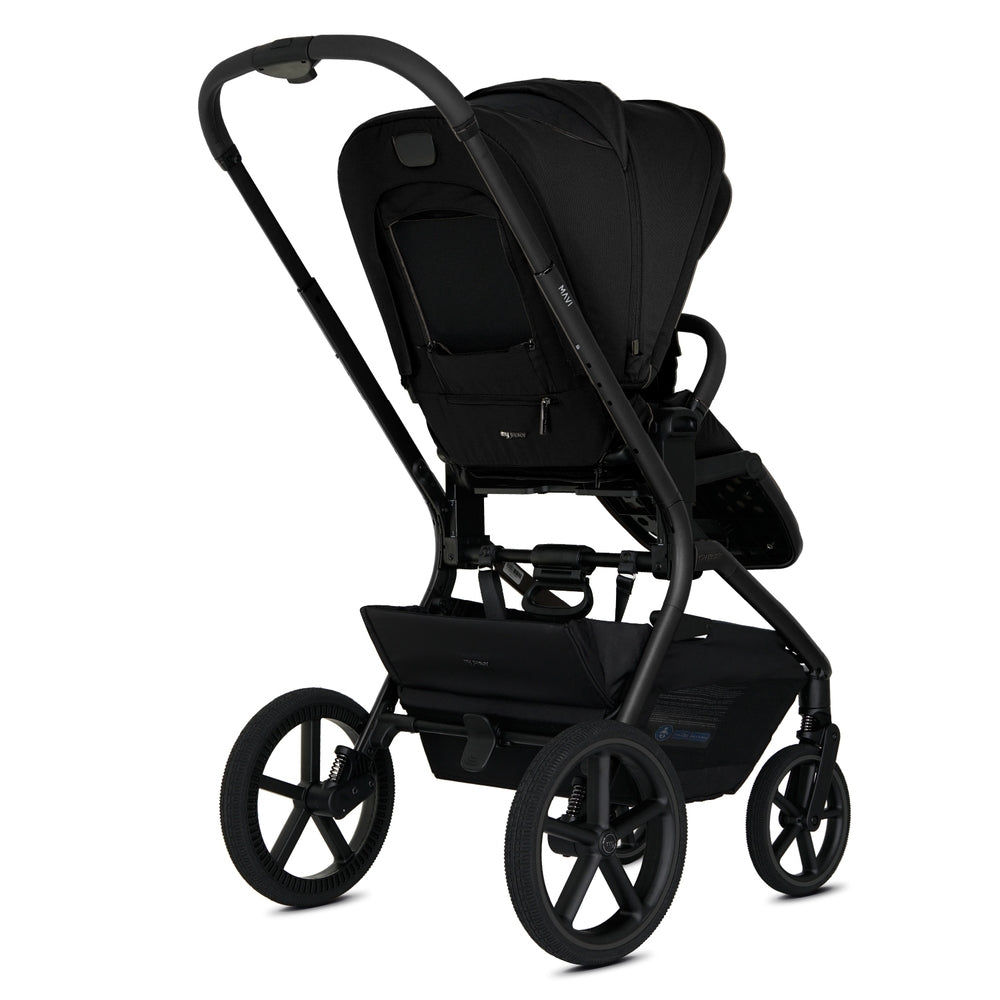 Interiør med vaskbart innlegg i Kombivogn MAVI 2-i-1 startsett Pure Black - My Junior