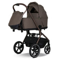 Kombivogn MAVI 2-i-1 startsett Mocca Brown forfra