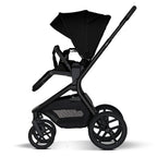Nærbilde av stoff og ventilasjon på Kombivogn MAVI 2-i-1 startsett Pure Black - My Junior