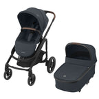 Kombivogn Plaza Plus inkl. babybag Essential Graphite forfra