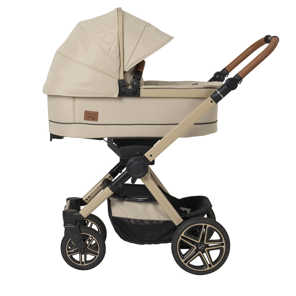 Detaljbilde av hjul på Kombivogn T2 City sett inkl. babybag 609 peanut 2026 - Hartan