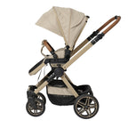 Kombivogn T2 City sett inkl. babybag 609 peanut 2026 - Hartan sammenfoldet