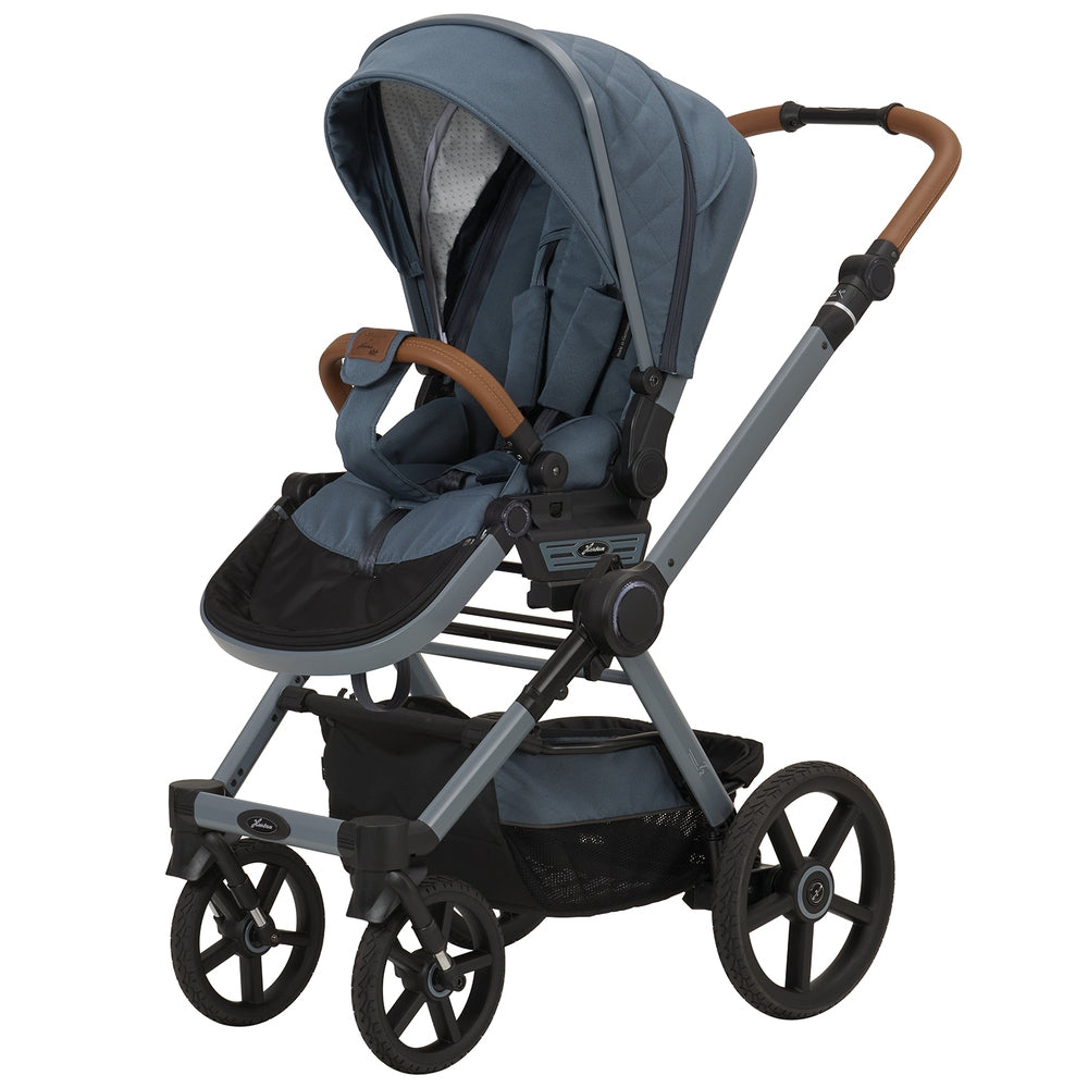 Nærbilde av sete på Kombivogn T2 Offroad sett inkl. babybag 607 butterfly pea 2026 - Hartan