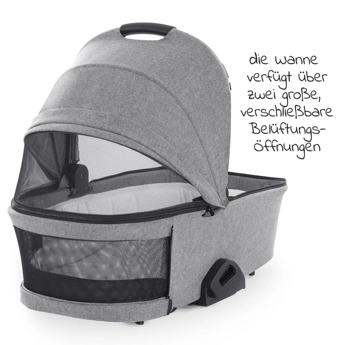 Visning av solskjerm på Kombivogn Vision X Duoset