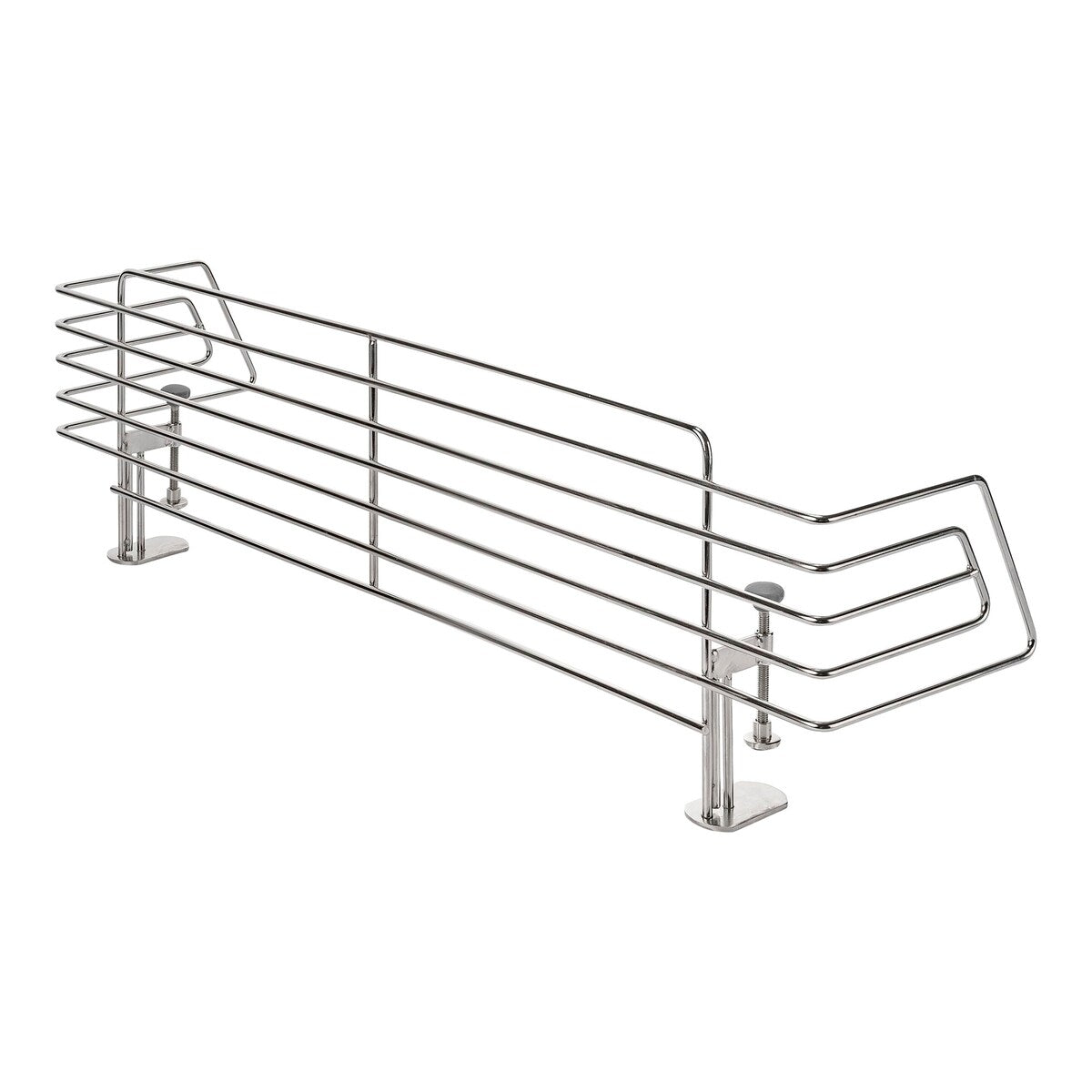 Komfyrgitter Classic 65x18,5 cm med klemfeste forfra