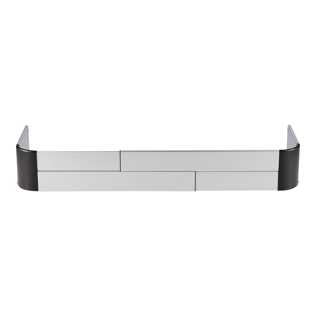 Komfyrgitter XL uttrekkbart 57-90 cm, høyde 12 cm bakside