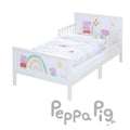 Komplett barneseng 70x140 cm Peppa Pig med tekstiler forfra
