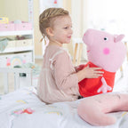 Sengens fotende med Peppa Pig motiv Komplett barneseng 70x140 cm Peppa Pig med tekstiler