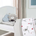 Komplett sengesett Adam & Eule 70x140 cm med madrass i barnerommet