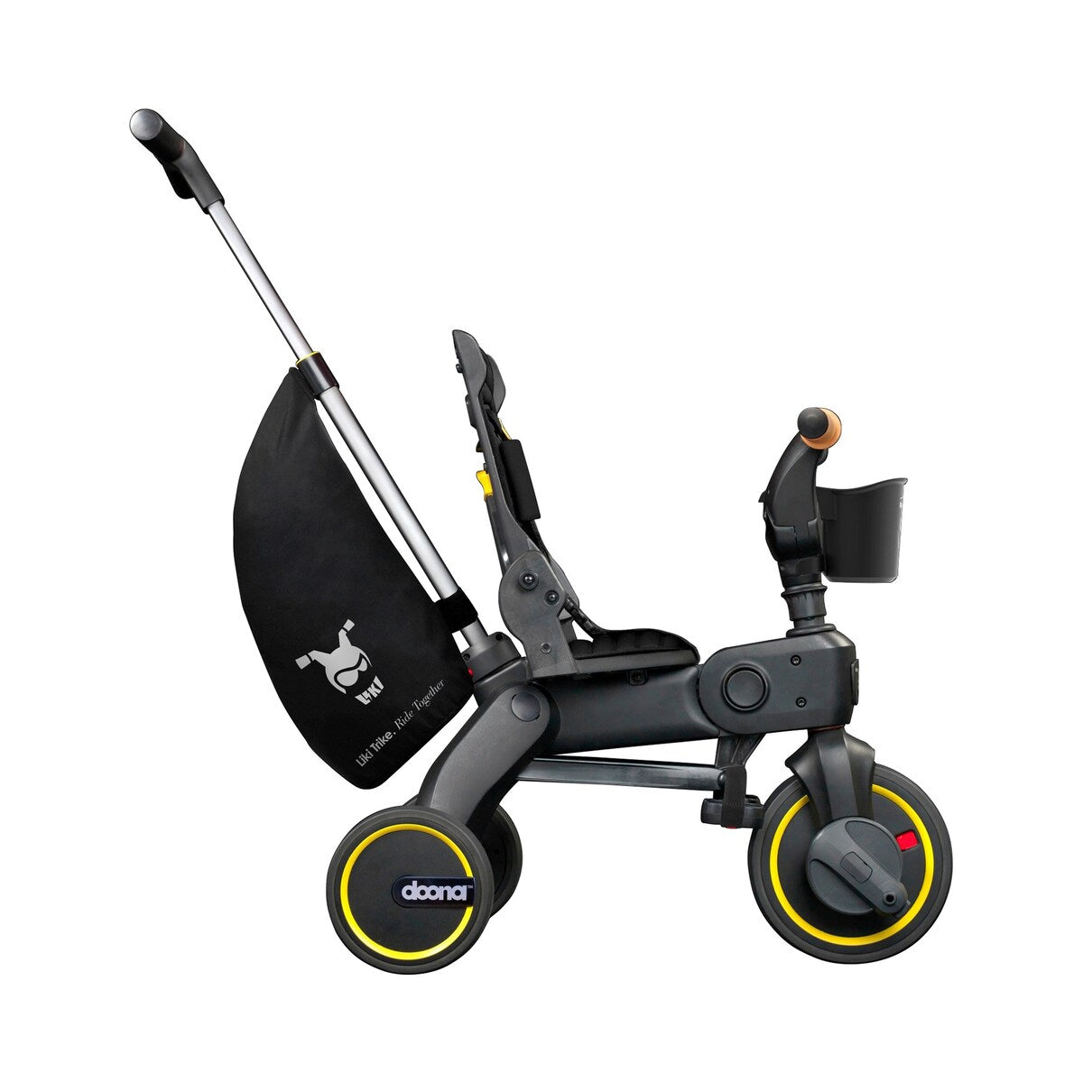 Detalj av koppholder for trehjulssykkel Liki Trike i plast