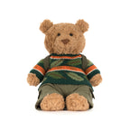 Kosebamse Bartholomew Bear turantrekk forfra