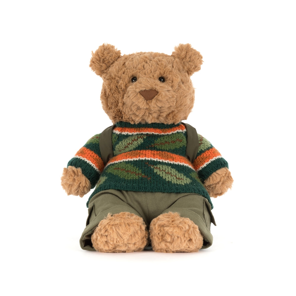 Kosebamse Bartholomew Bear turantrekk forfra